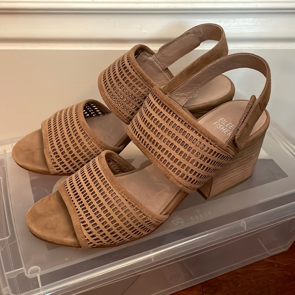 Eileen Fisher Heeled Sandals, size 7
